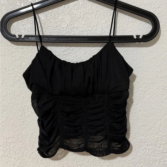 Princess Polly Corcondia Crop Tank Top - Picture 2 of 4